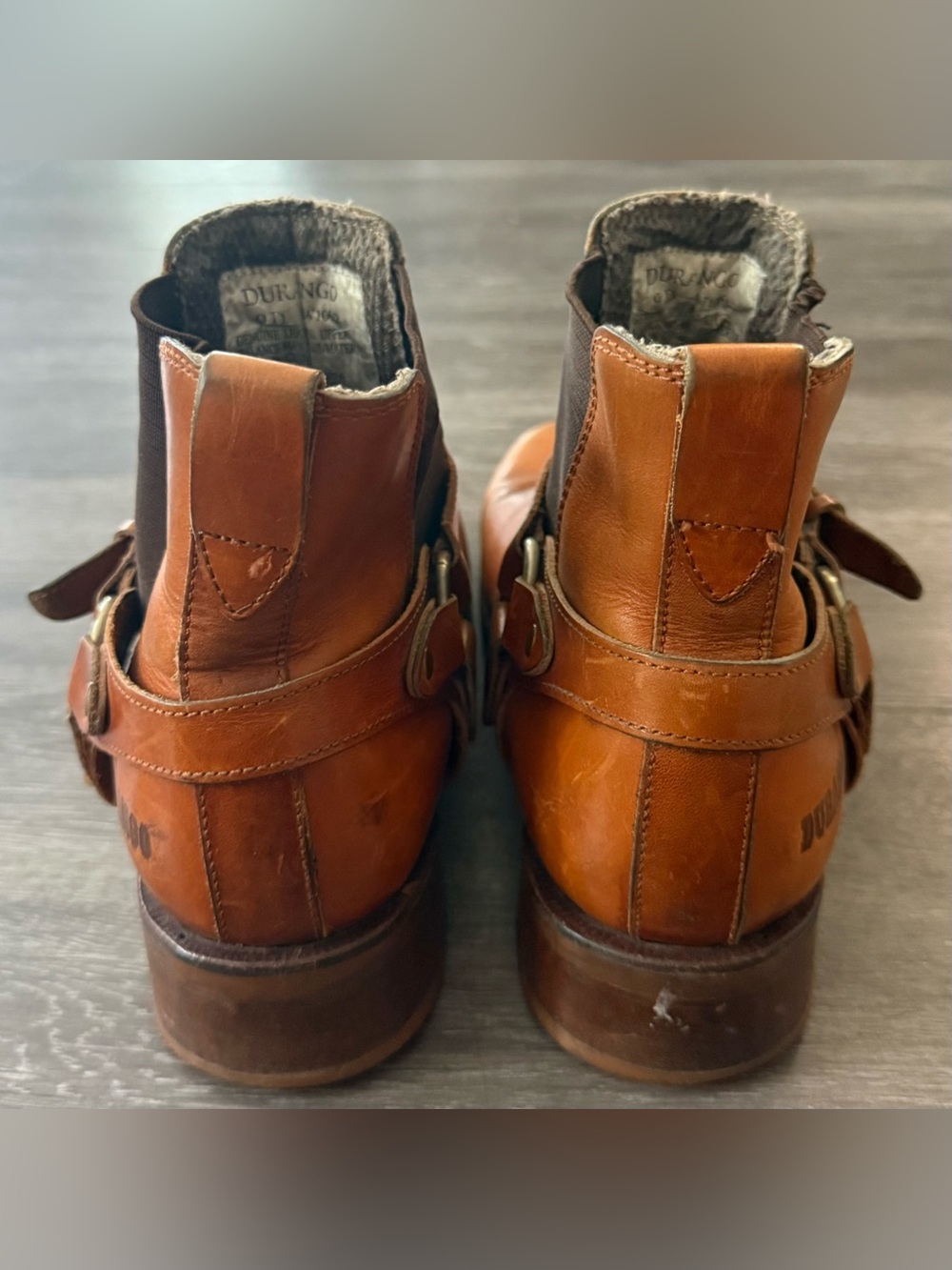 Mens DURANGO boots sz 9 - Picture 3 of 6
